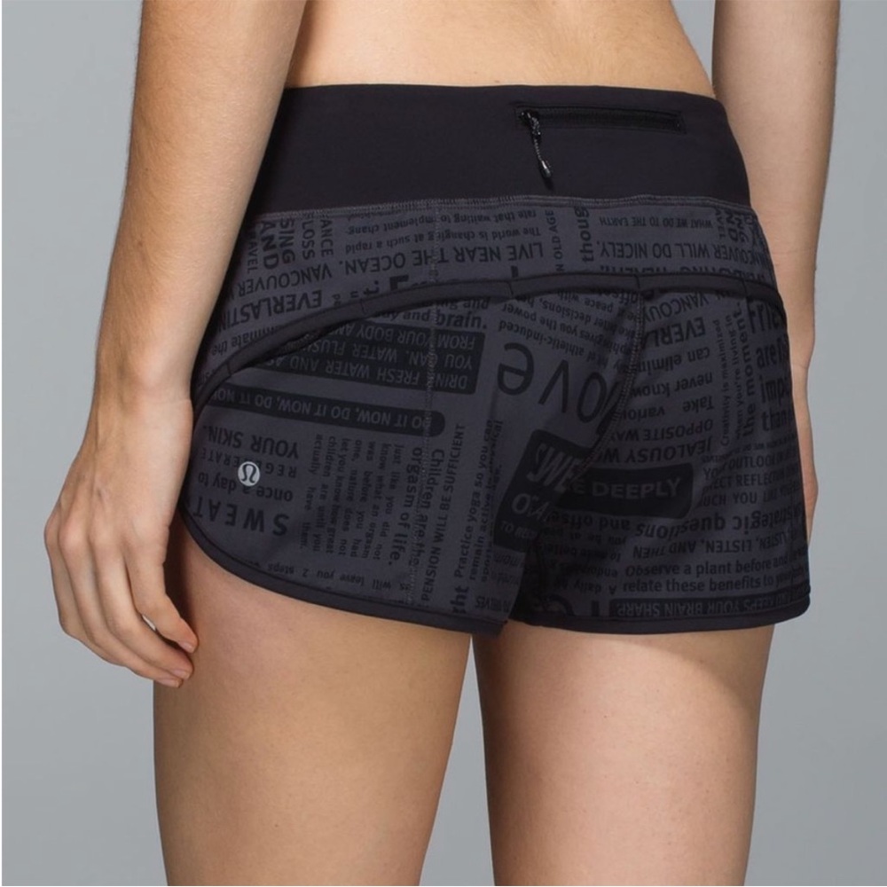 Lululemon Manifest speed shorts size 10